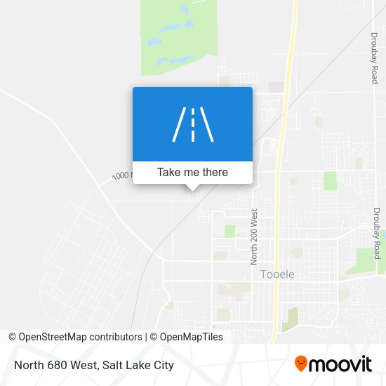 North 680 West map