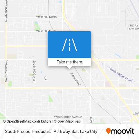 Mapa de South Freeport Industrial Parkway