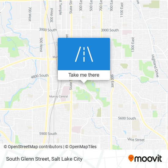 Mapa de South Glenn Street