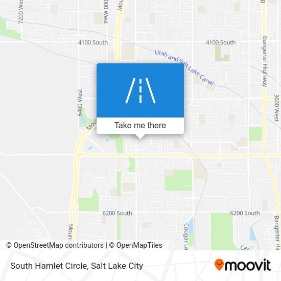 South Hamlet Circle map