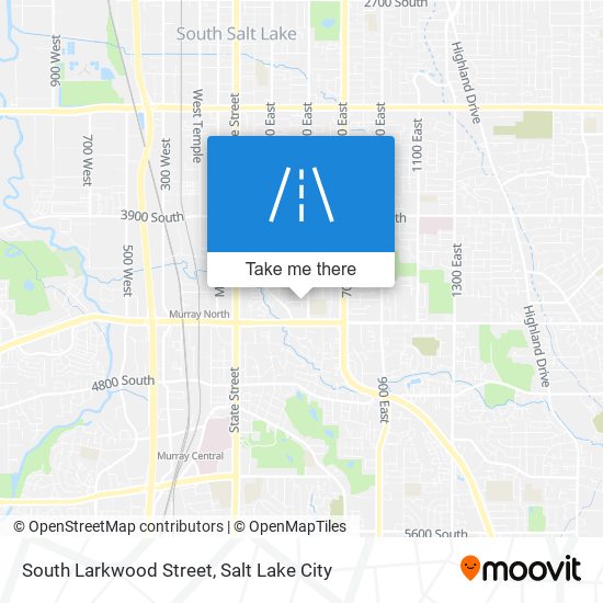 Mapa de South Larkwood Street