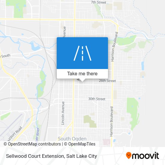Mapa de Sellwood Court Extension