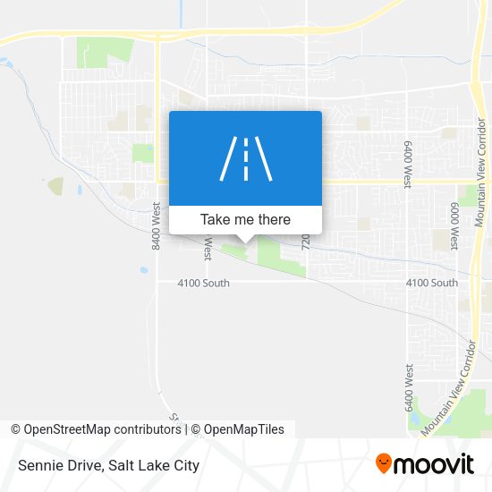 Sennie Drive map