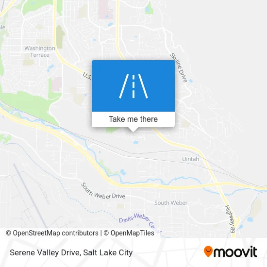 Serene Valley Drive map