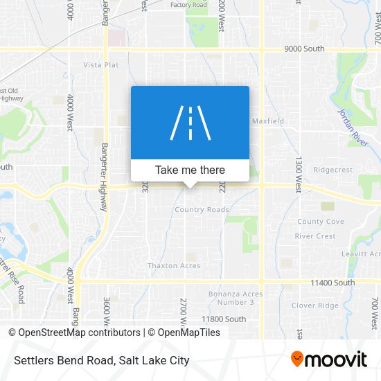 Mapa de Settlers Bend Road