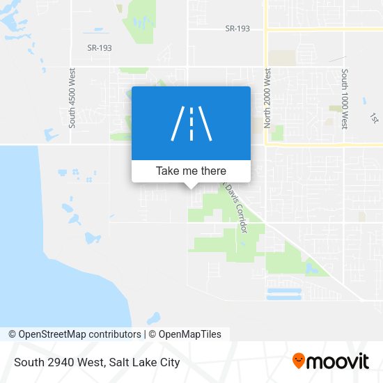 Mapa de South 2940 West