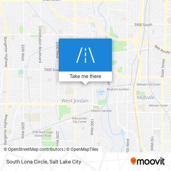 South Lona Circle map