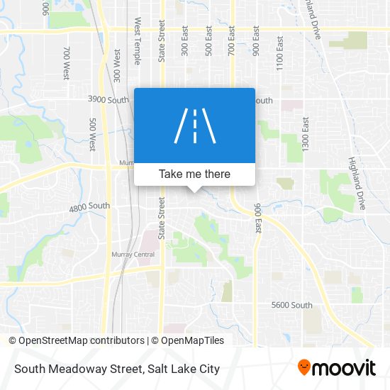 South Meadoway Street map