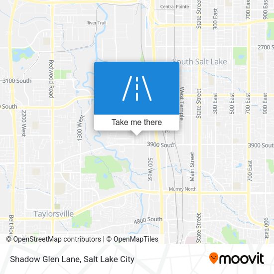 Shadow Glen Lane map
