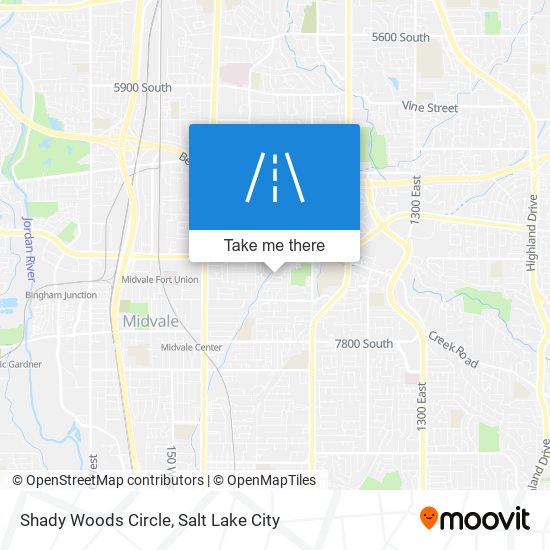 Shady Woods Circle map