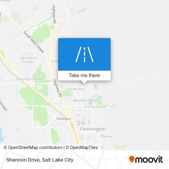 Shannon Drive map