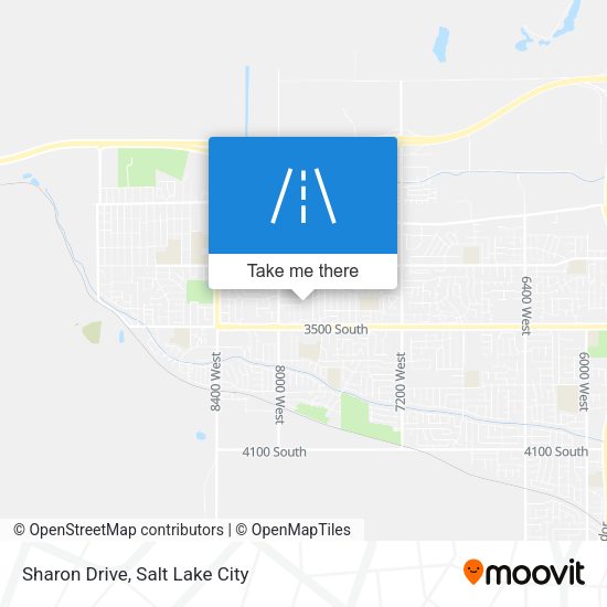 Sharon Drive map