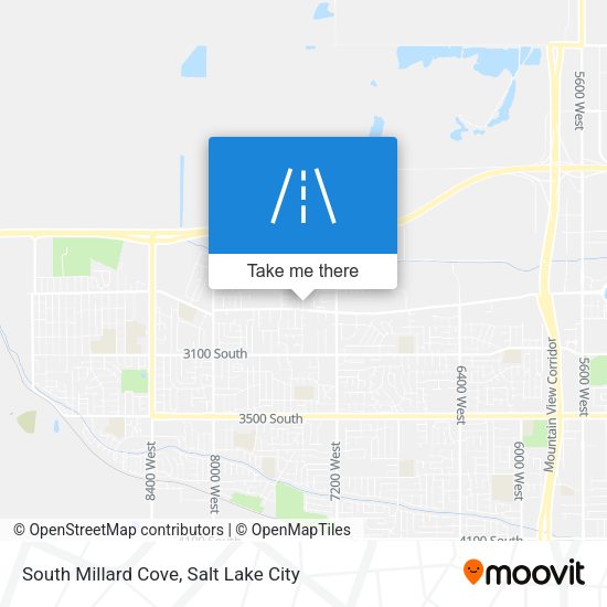 South Millard Cove map