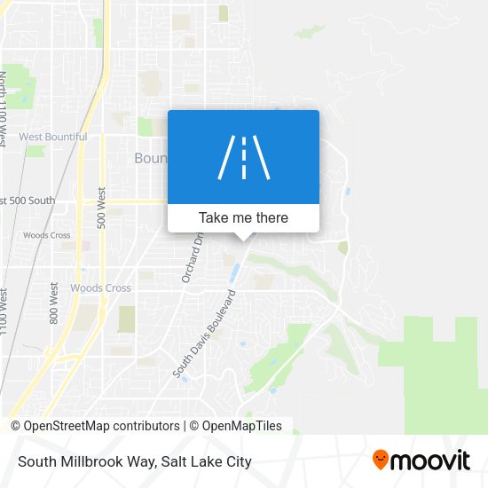 Mapa de South Millbrook Way