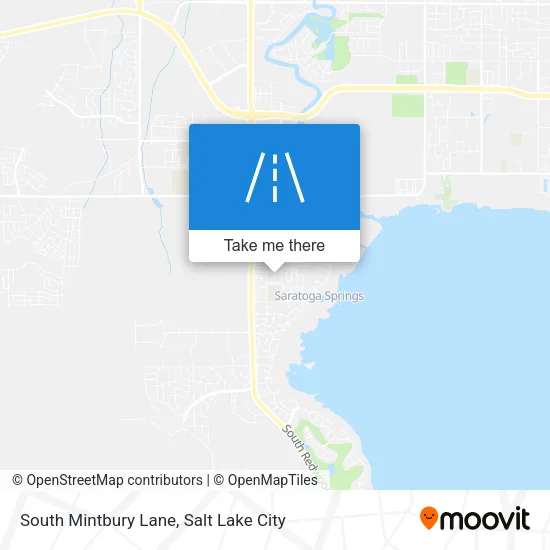 South Mintbury Lane map