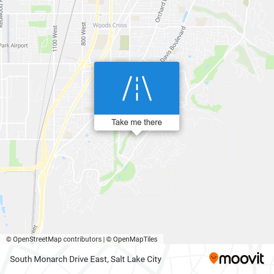 Mapa de South Monarch Drive East