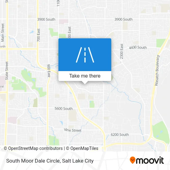 South Moor Dale Circle map