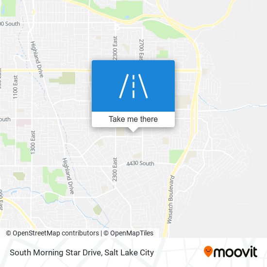 Mapa de South Morning Star Drive
