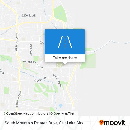 Mapa de South Mountain Estates Drive