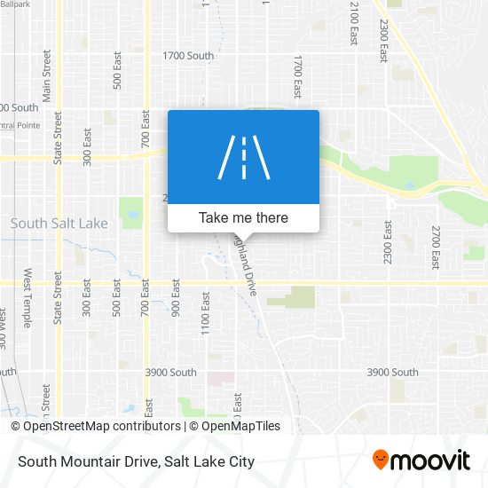 South Mountair Drive map