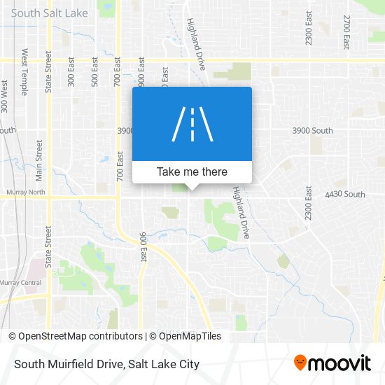 South Muirfield Drive map