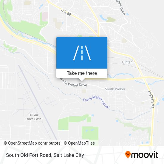 South Old Fort Road map