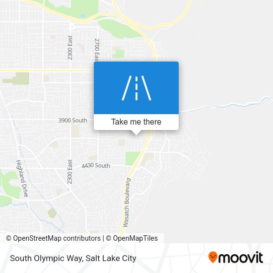 South Olympic Way map