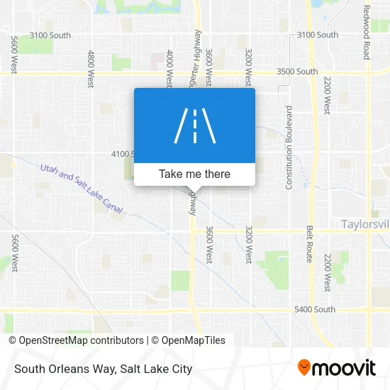 South Orleans Way map