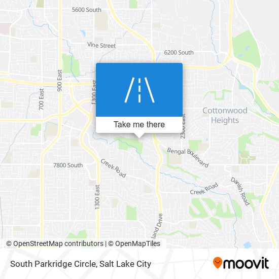 Mapa de South Parkridge Circle