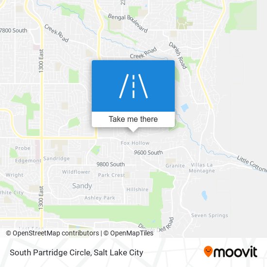 Mapa de South Partridge Circle