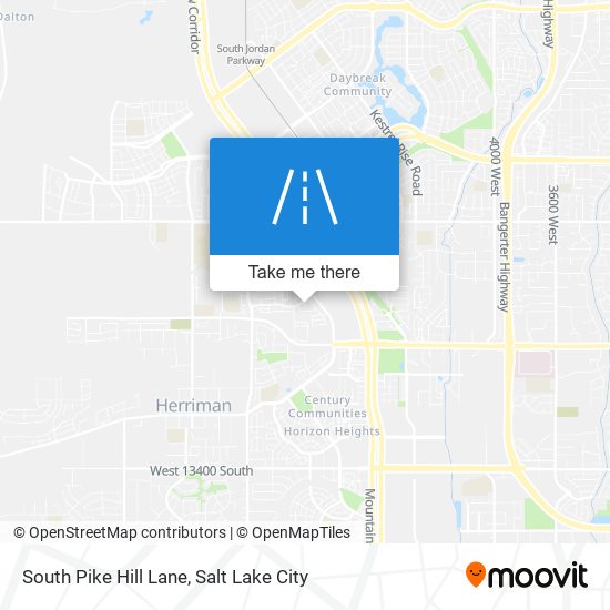 Mapa de South Pike Hill Lane