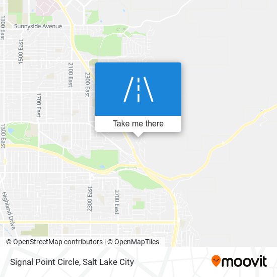 Mapa de Signal Point Circle