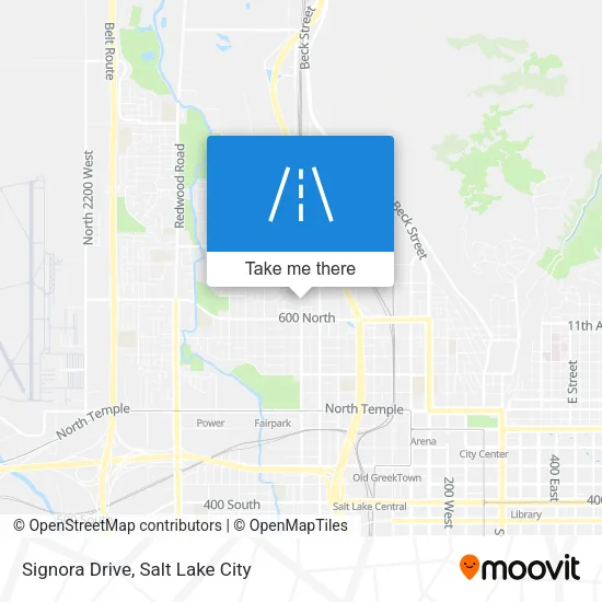 Signora Drive map