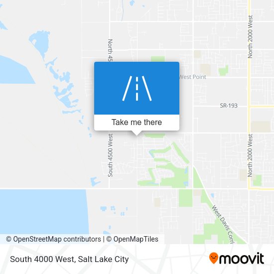 Mapa de South 4000 West