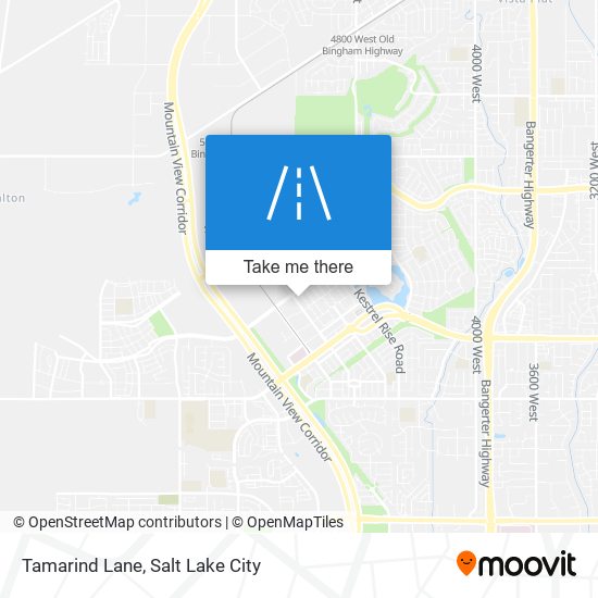 Tamarind Lane map