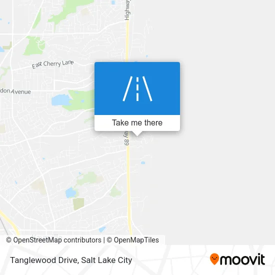 Tanglewood Drive map