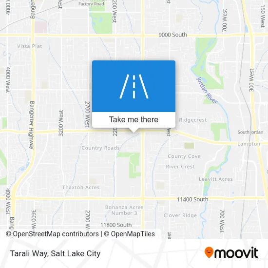 Tarali Way map