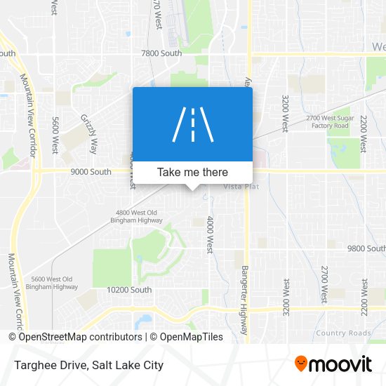 Mapa de Targhee Drive