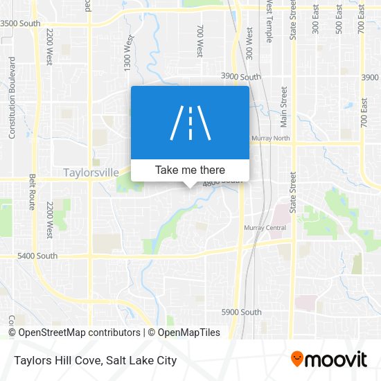 Taylors Hill Cove map
