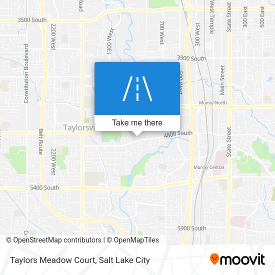 Taylors Meadow Court map