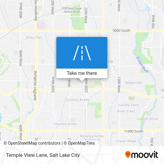 Mapa de Temple View Lane