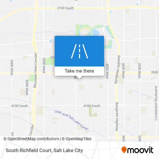 Mapa de South Richfield Court