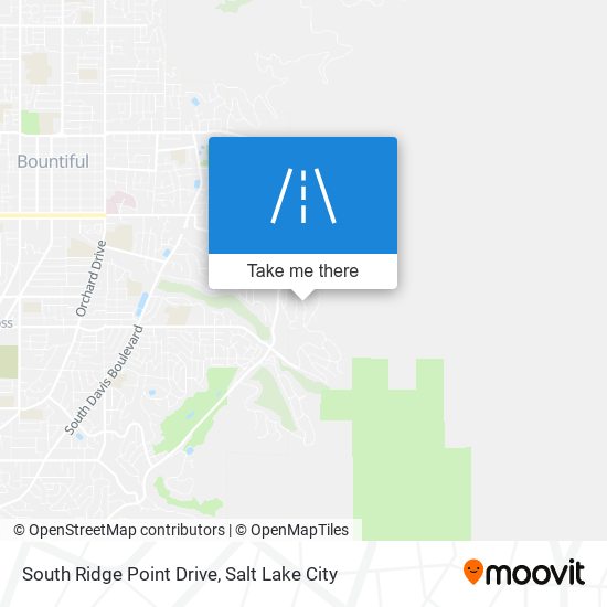 Mapa de South Ridge Point Drive