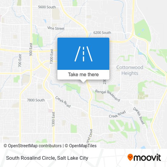 South Rosalind Circle map