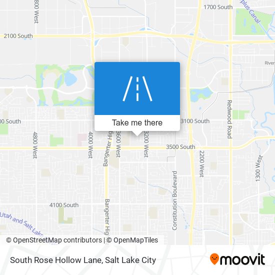 Mapa de South Rose Hollow Lane