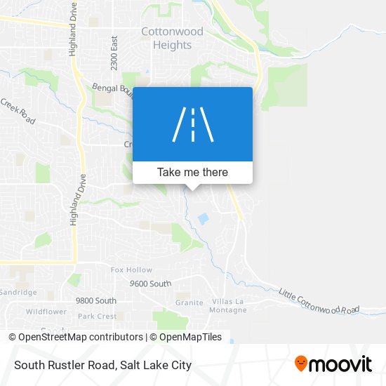 Mapa de South Rustler Road