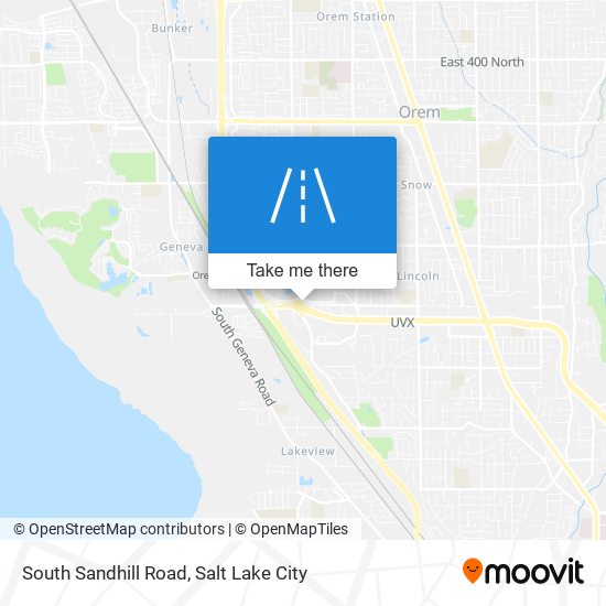 Mapa de South Sandhill Road