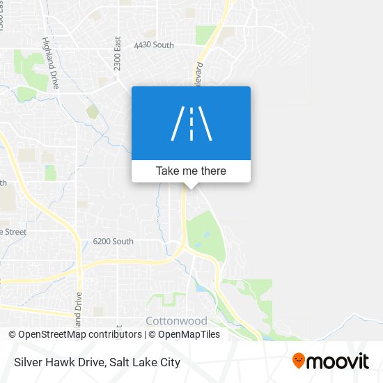 Silver Hawk Drive map