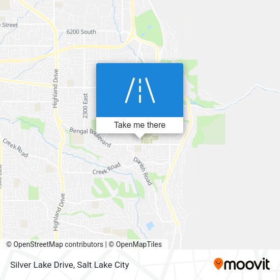 Silver Lake Drive map