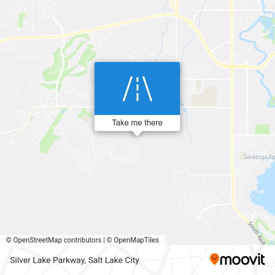Silver Lake Parkway map